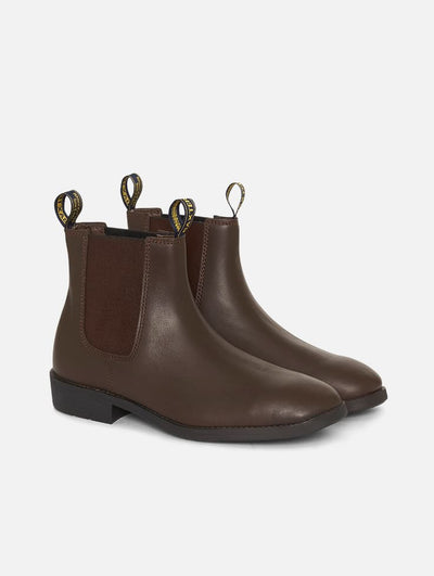 Image of a Mahogany coloured pair of Baxter Men's Appaloosa horse riding boots, available to shop from Saddleworld Dural.