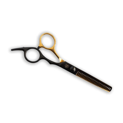 Image of Hairy Pony Thinning Scissors used for thinning a horse's mane. Available to purchase from Saddleworld Dural.