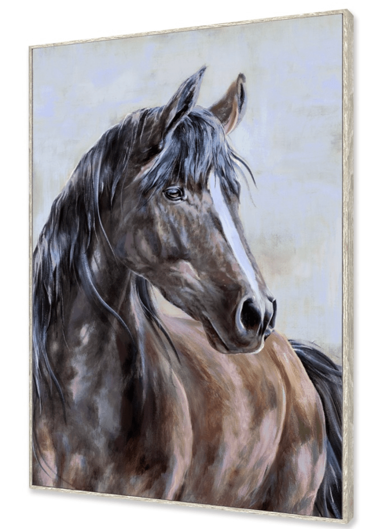 Stallion Portrait Painting