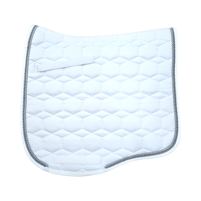 Mattes Eurofit Quilt Dressage Saddlecloth - White