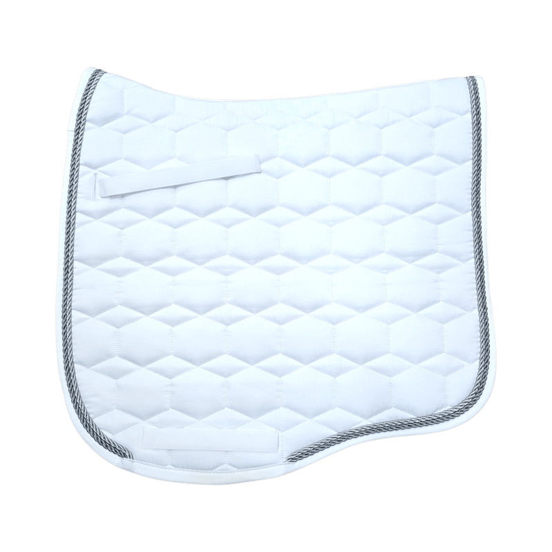 Mattes Eurofit Quilt Dressage Saddlecloth - White