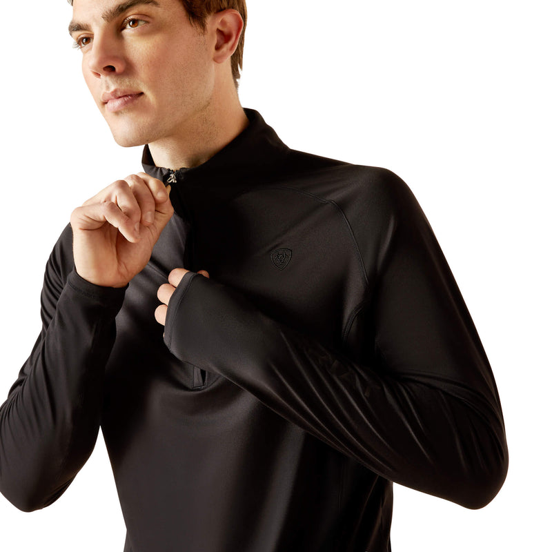 Ariat Mens Lowell 1/4 Zip Recycled Materials Baselayer