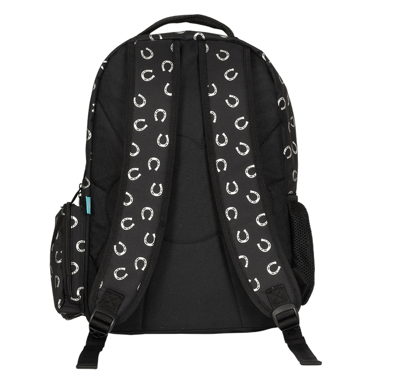 Spencil Black & White Horses Big Backpack