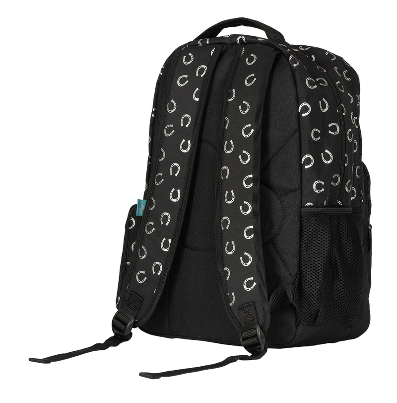 Spencil Black & White Horses Big Backpack