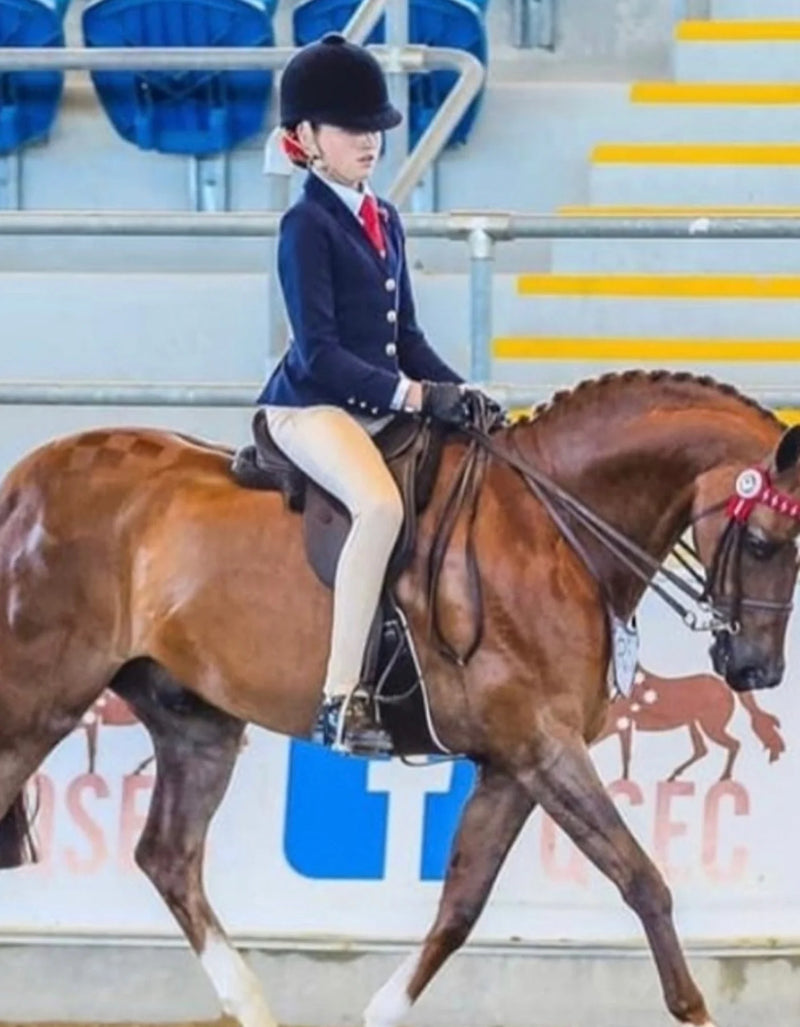 Georgina Navy Youth Equestrian Open Show Jacket