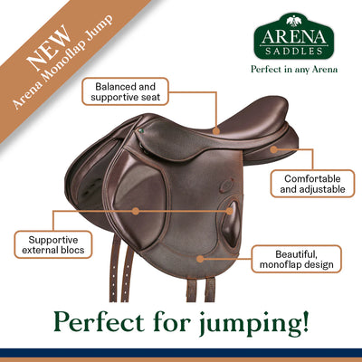 Arena Monoflap Jump Saddle