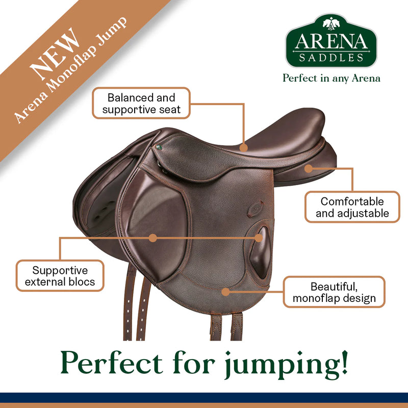 Arena Monoflap Jump Saddle