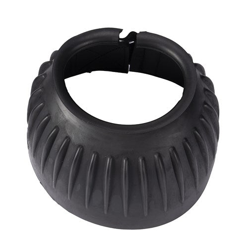 Ribbed Bell Boots w/Single Velcro