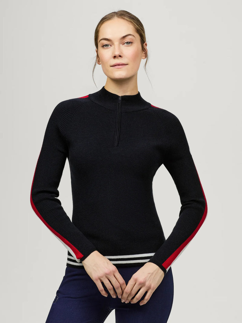 Tommy Hilfiger Carol 1/4 zip Riding Sweater