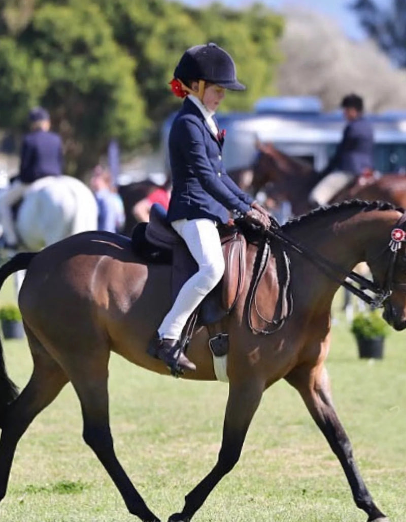 Georgina Navy Youth Equestrian Open Show Jacket