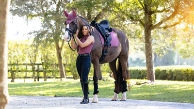 LeMieux Essence Dressage Square Rosewood