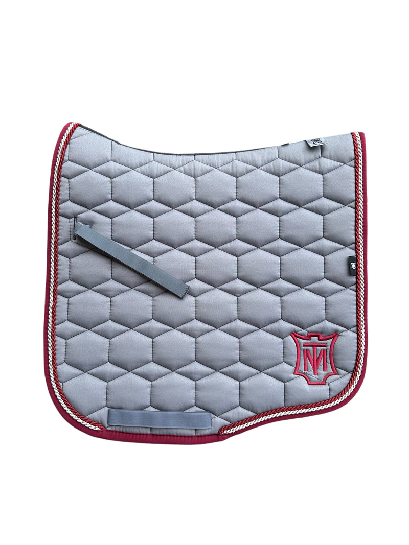 Mattes Eurofit Quilt Dressage Saddlecloth - Grey