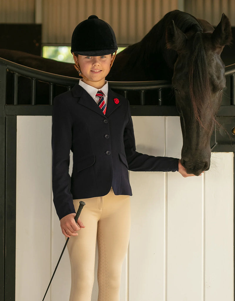 Georgina Navy Youth Equestrian Open Show Jacket