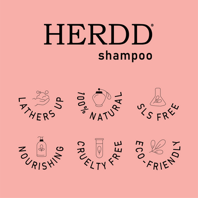 HERDD Shampoo Bar - Rose & Wagnolia