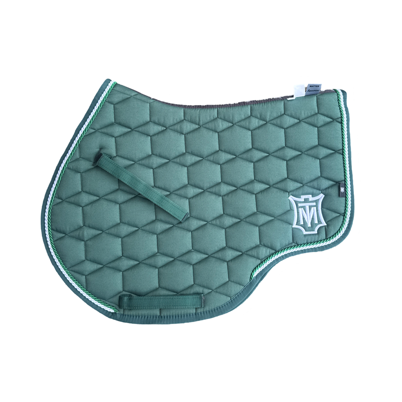 Mattes Eurofit Quilt Jump Saddlecloth - Racing Green