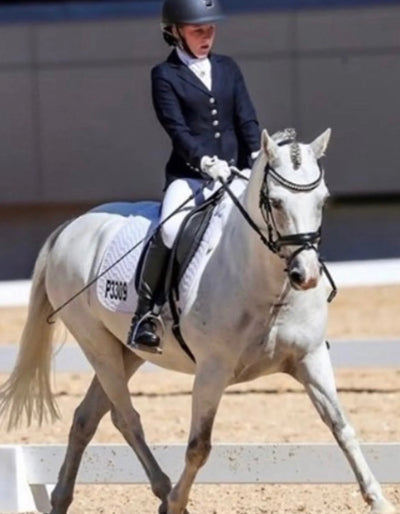 Georgina Navy Youth Equestrian Open Show Jacket