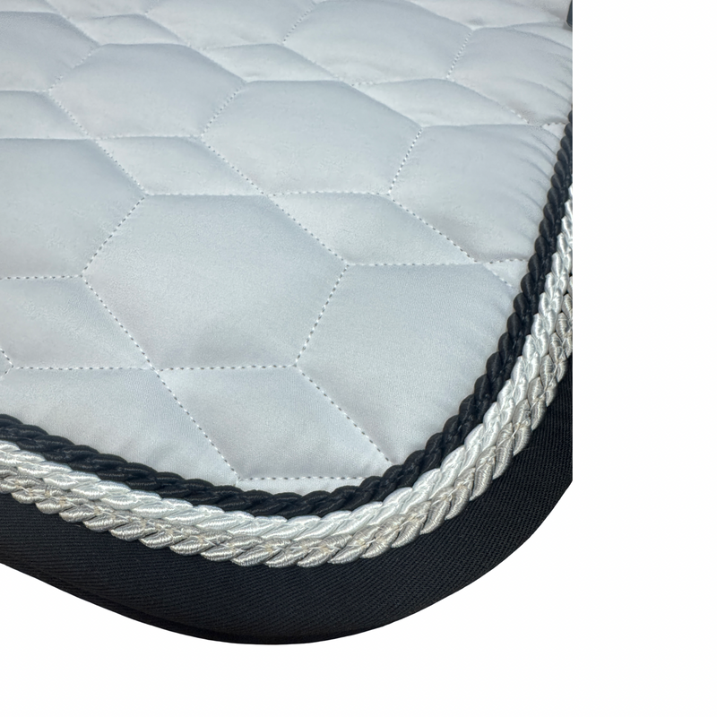 Mattes Eurofit Quilt Dressage Saddlecloth - White