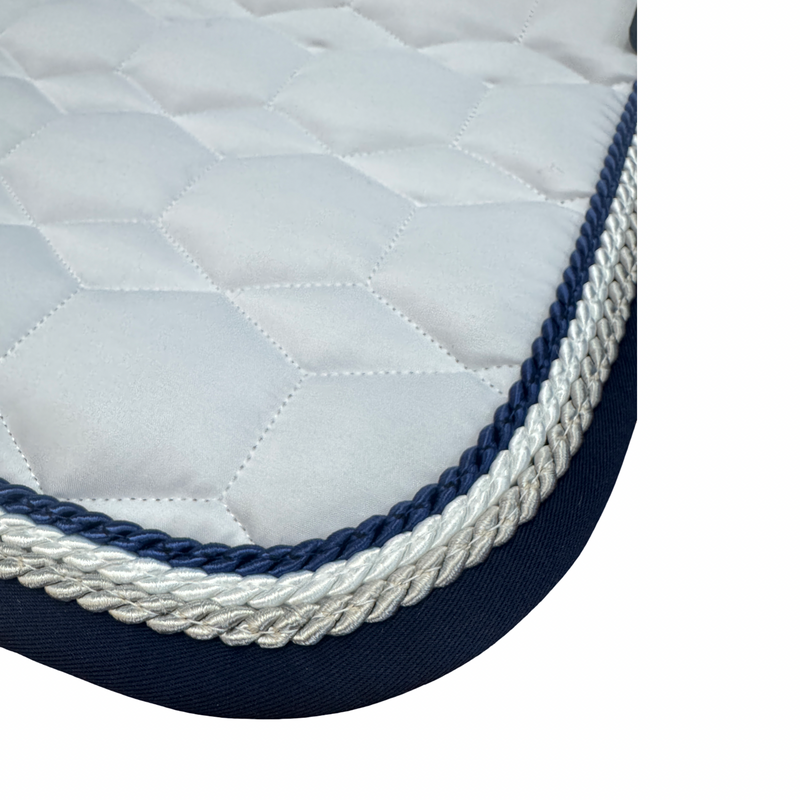 Mattes Eurofit Quilt Dressage Saddlecloth - White
