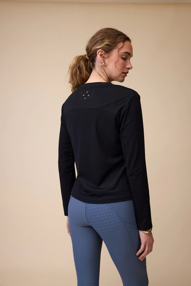 VALA Mesh Long Sleeve Tee