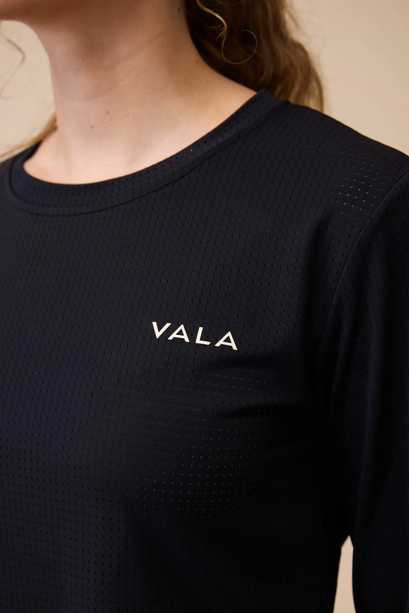 VALA Mesh Long Sleeve Tee