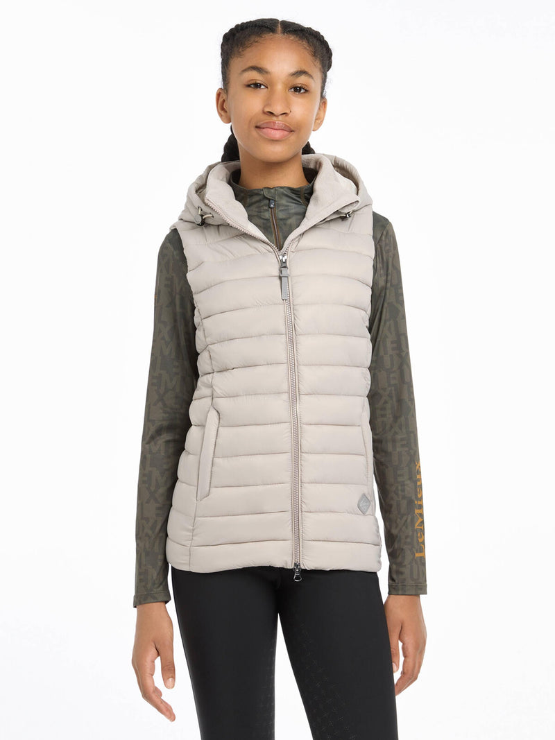 LeMieux Young Rider Milly Puffer Gilet Ash