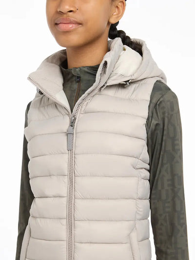 LeMieux Young Rider Milly Puffer Gilet Ash