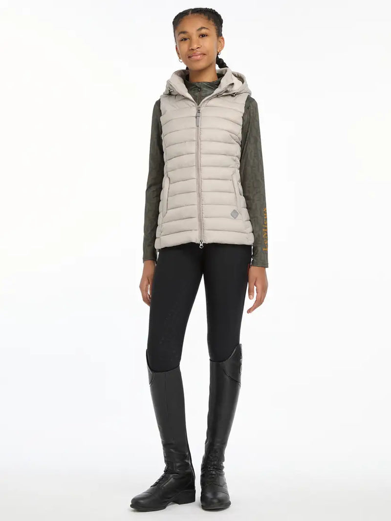 LeMieux Young Rider Milly Puffer Gilet Ash