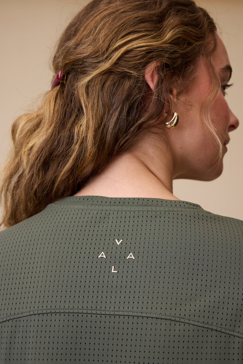 VALA Mesh Long Sleeve Tee