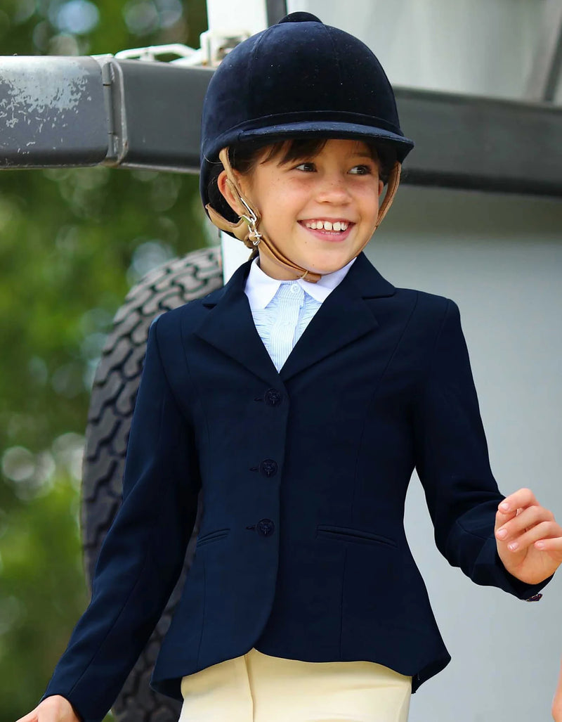 Georgina Navy Youth Equestrian Open Show Jacket