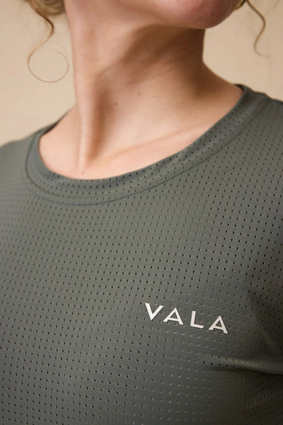 VALA Mesh Long Sleeve Tee