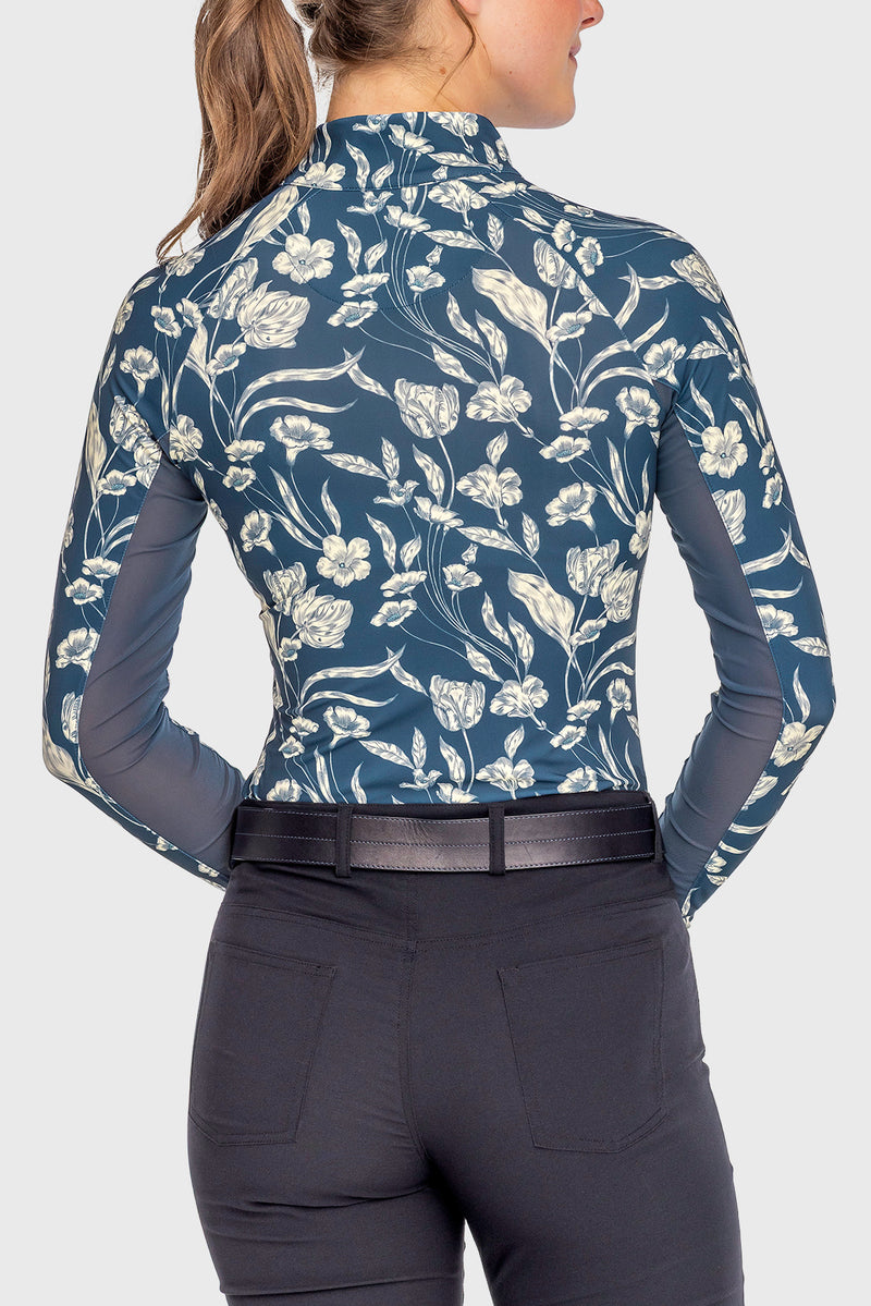 Kastel Sailor Blue French Tulip Long Sleeve