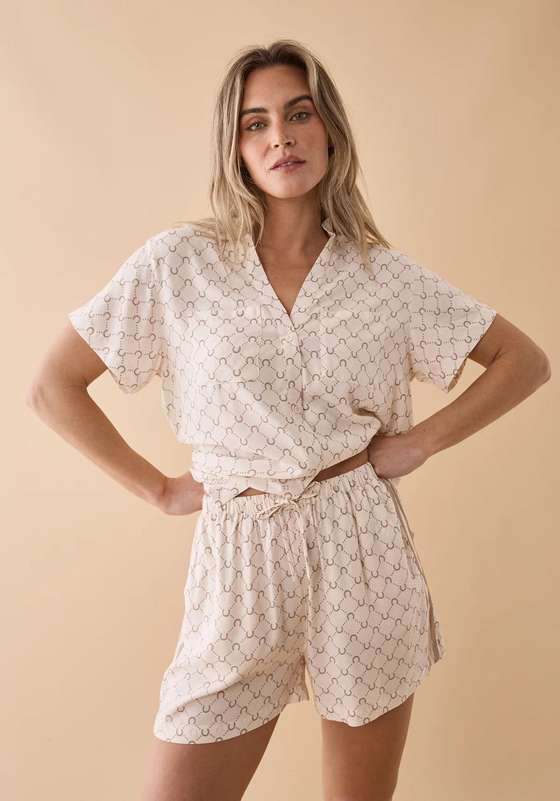 VALA Horseshoe Pyjama Short Set