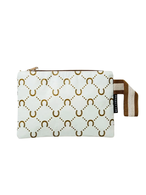 VALA Horseshoe Mini Zip Pouch