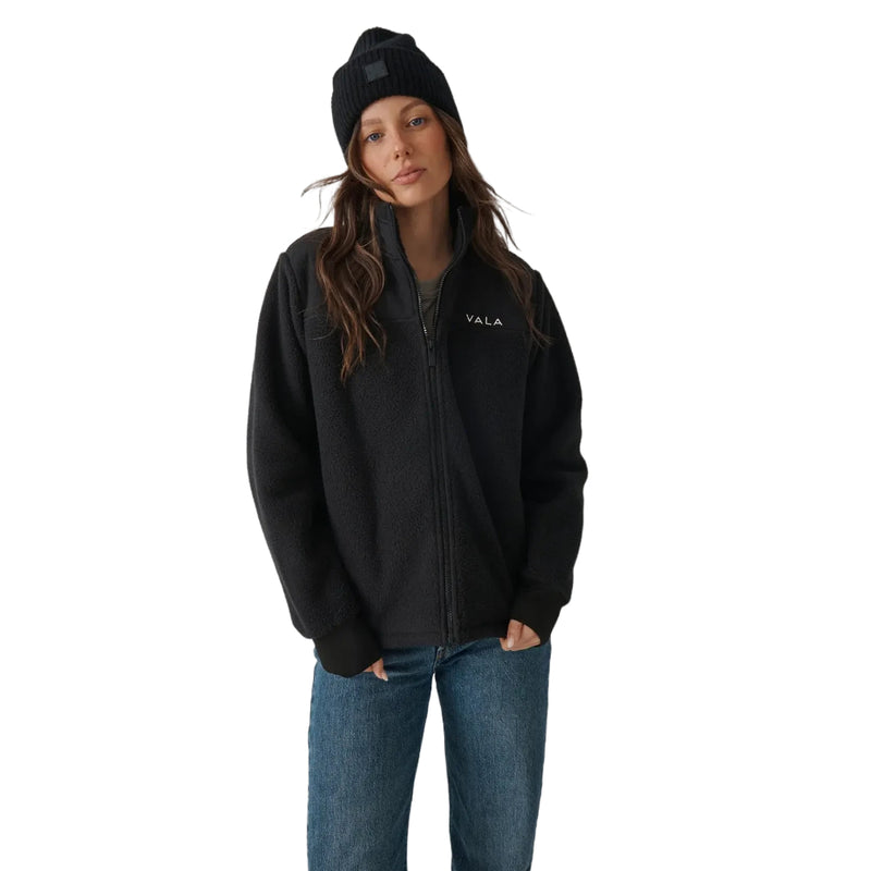 Vala Willa Recycled Fleece Teddy Jacket