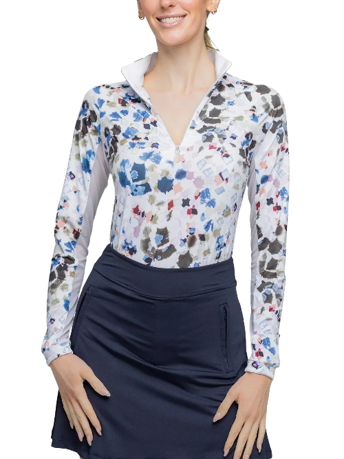 Kastel Seaside Abstract Long Sleeve Shirt