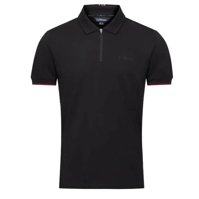 LeMieux Mens Elite Zip Polo Shirt