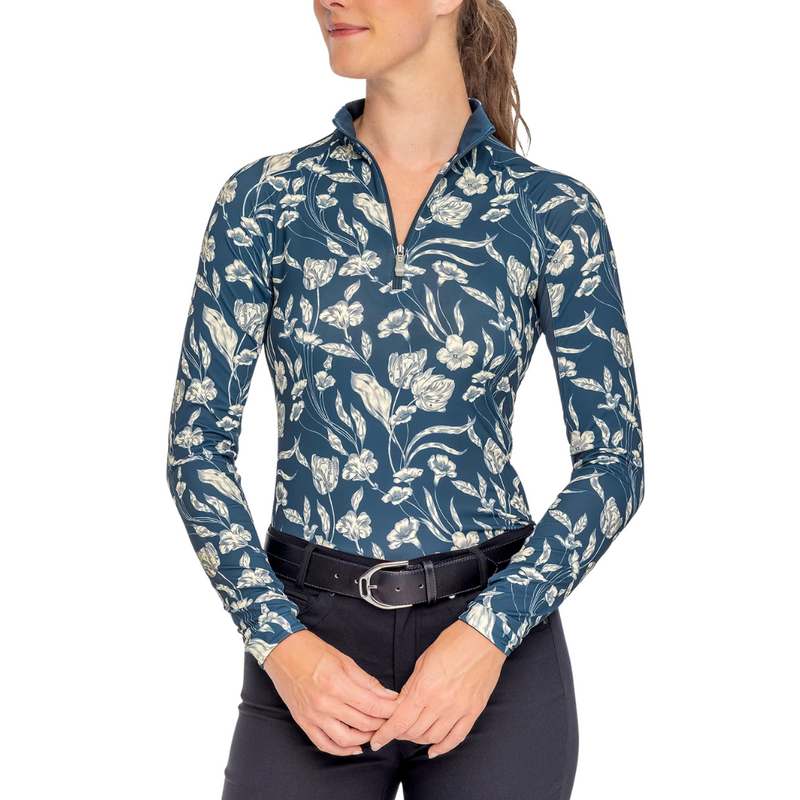 Kastel Sailor Blue French Tulip Long Sleeve
