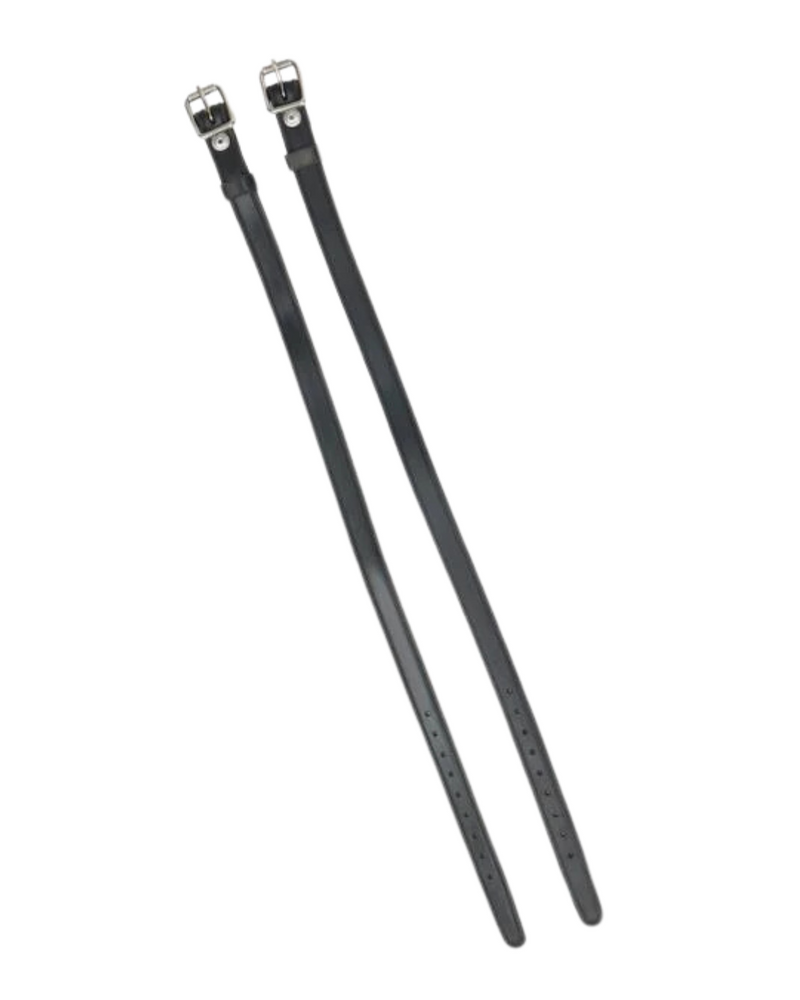 LeMieux Rubber Spur Straps Black