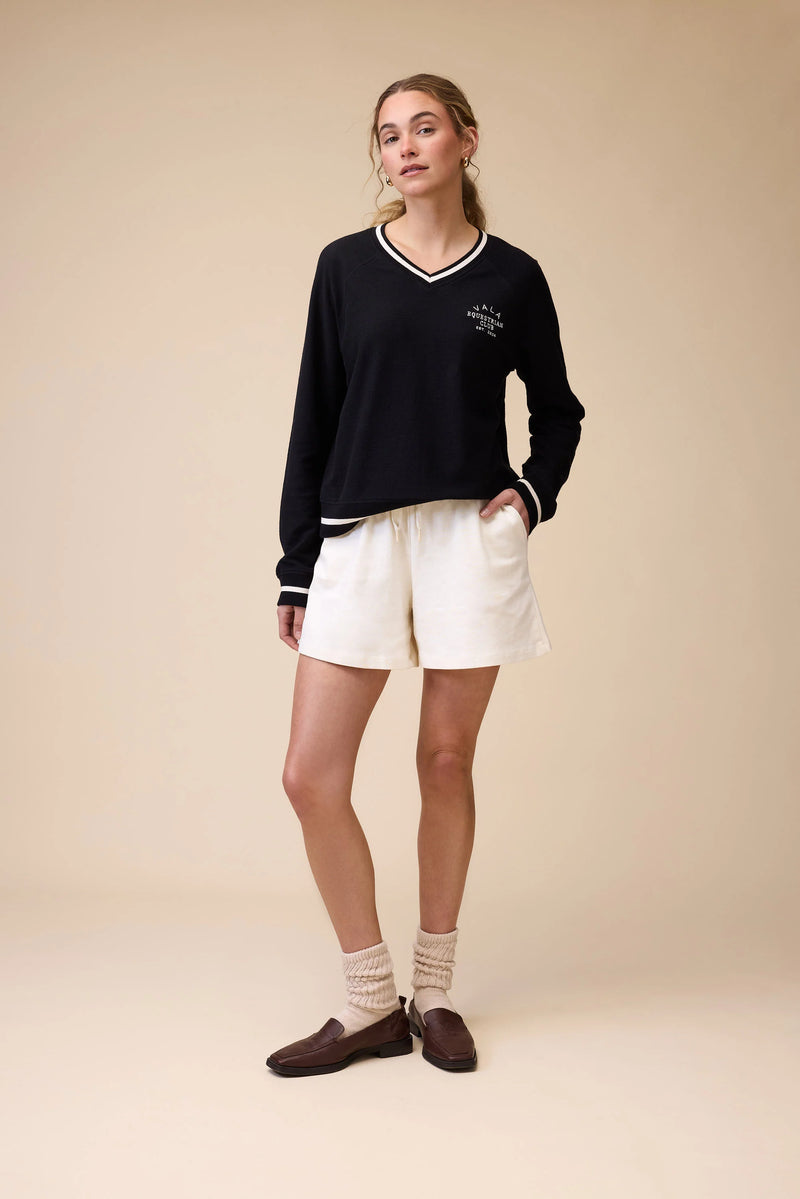 VALA Frech Terry Vneck