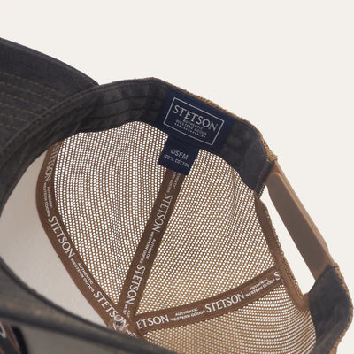 Stetson Bison Trucker Tan
