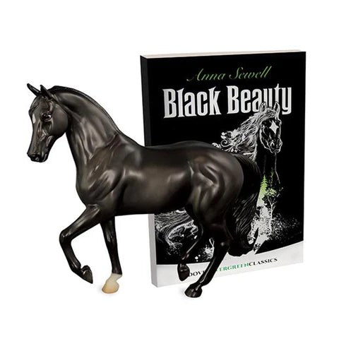 Breyer Freedom Black Beauty & Book Set