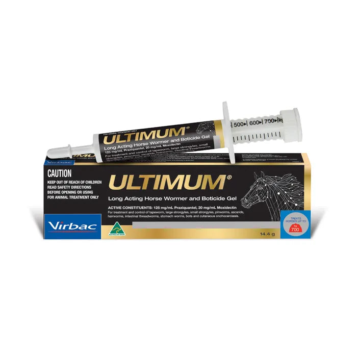 Virbac Ultimum Long Acting Horse Wormer & Boticide Gel