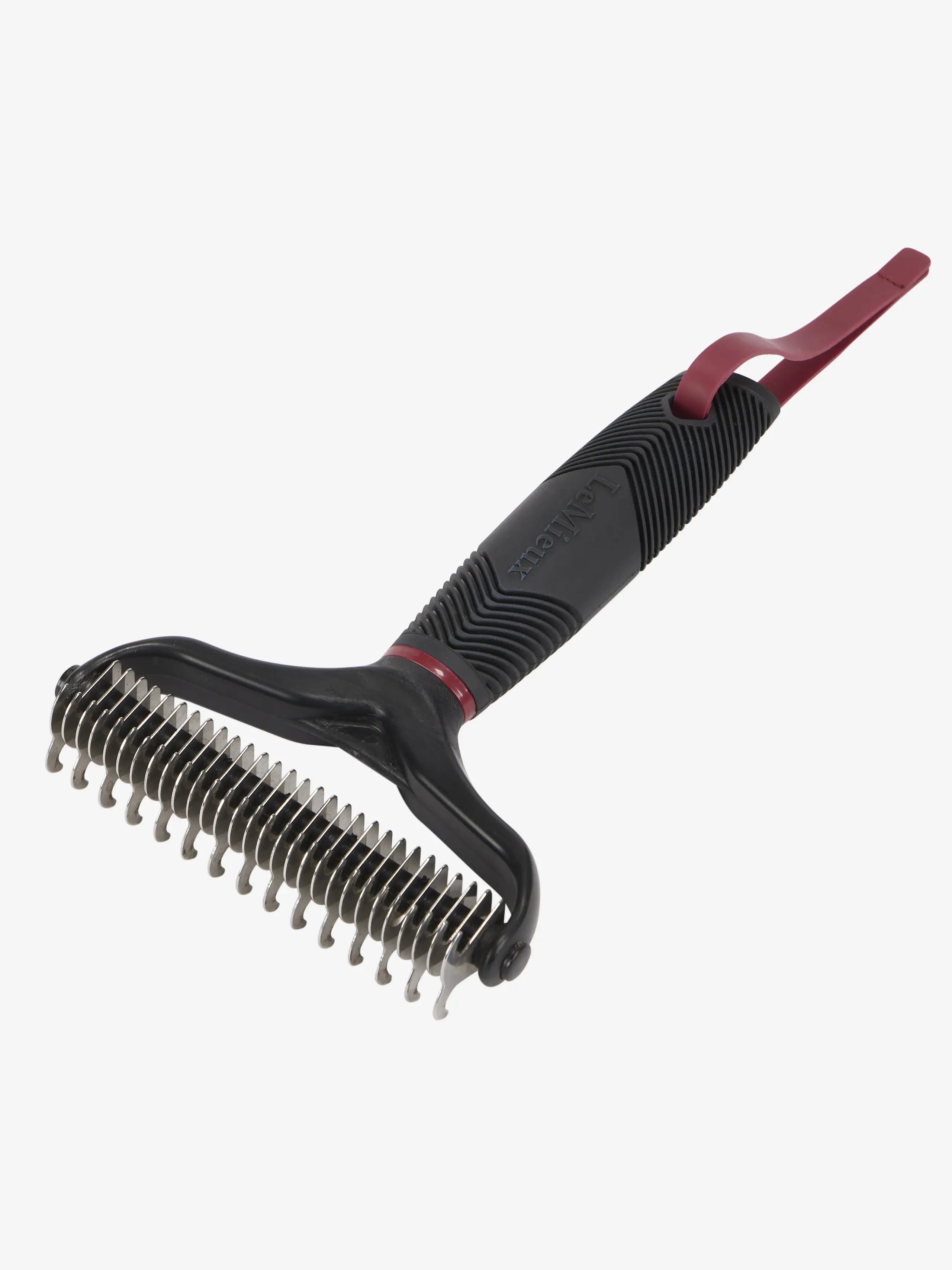 LeMieux Mane Thinning Rake Black – Saddleworld Dural