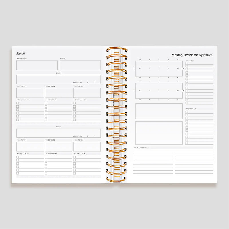 Life Equestrian Planner & Journal
