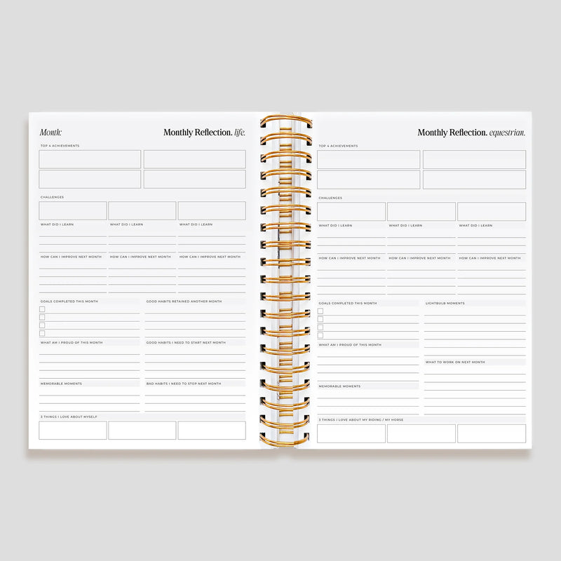 Life Equestrian Planner & Journal