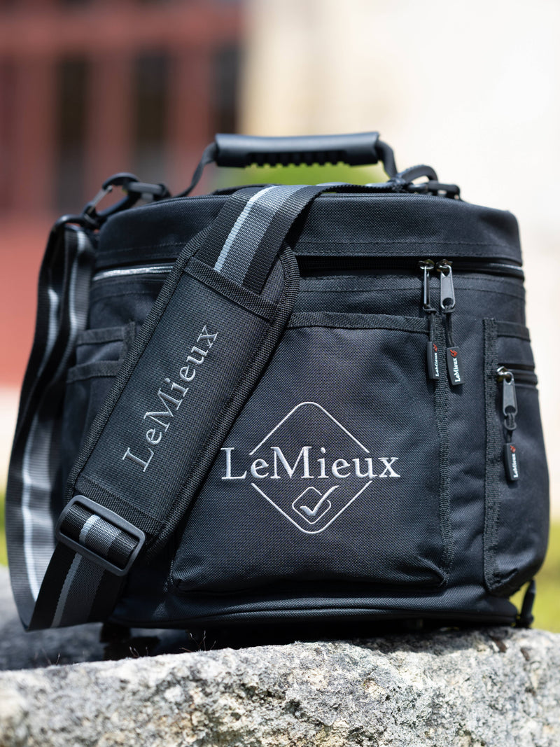 LeMieux Elite Circular Grooming Tote Black