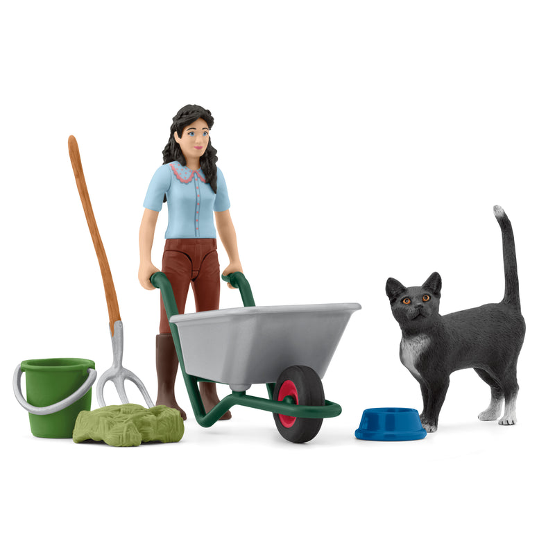 Schleich Muck-out and care set