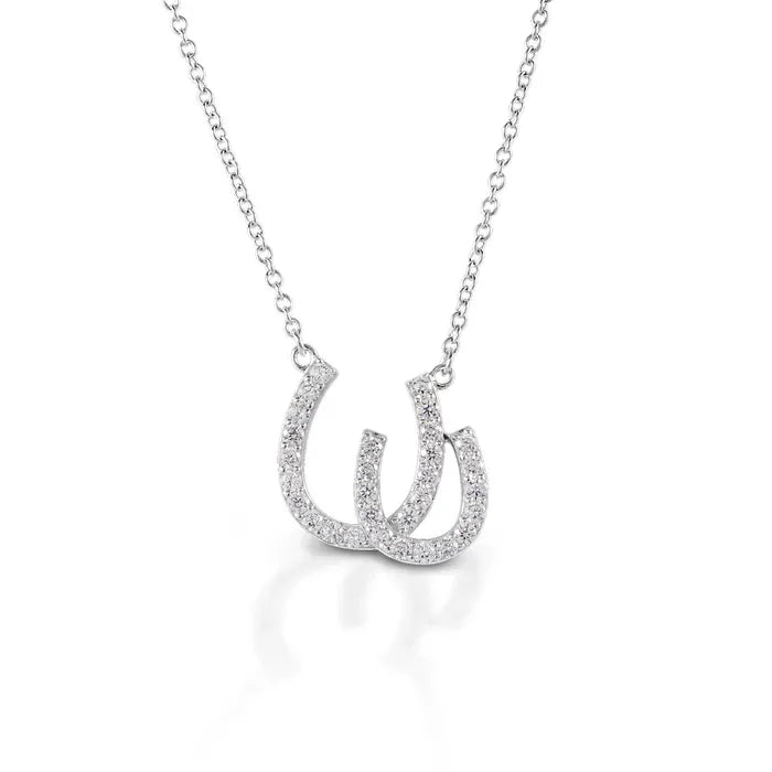 Kelly Herd Necklace Double Horseshoe