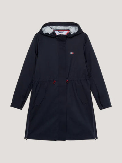 Tommy Hilfiger Women's Washington Long Rain Jacket