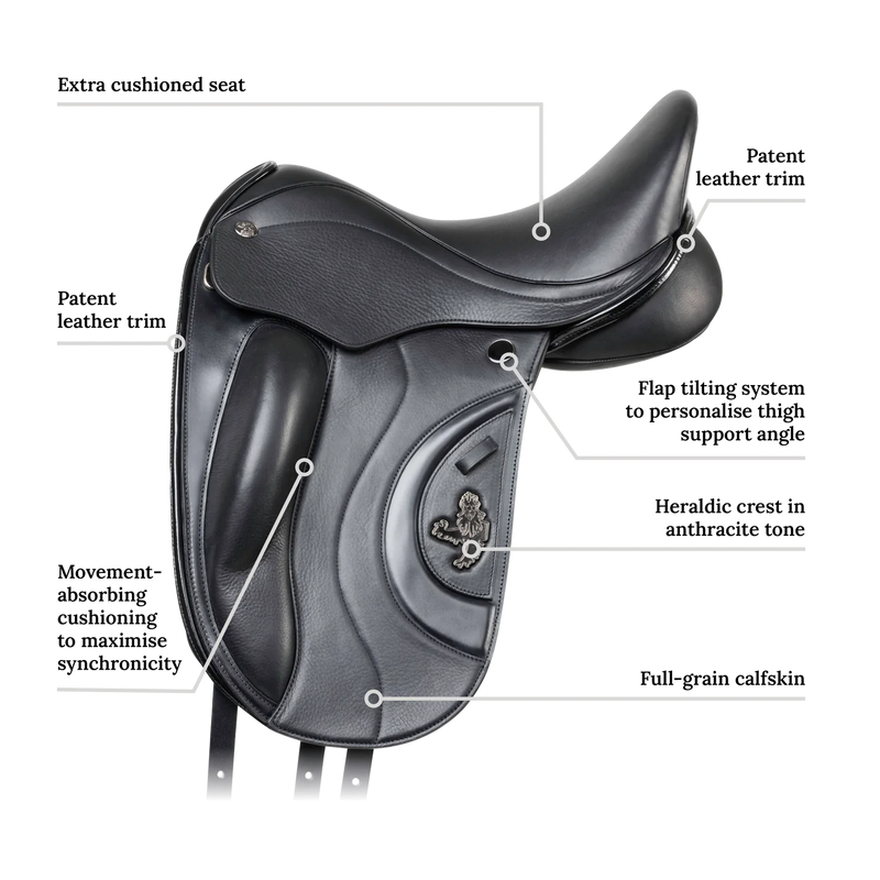 Fairfax World Class II Dressage Saddle